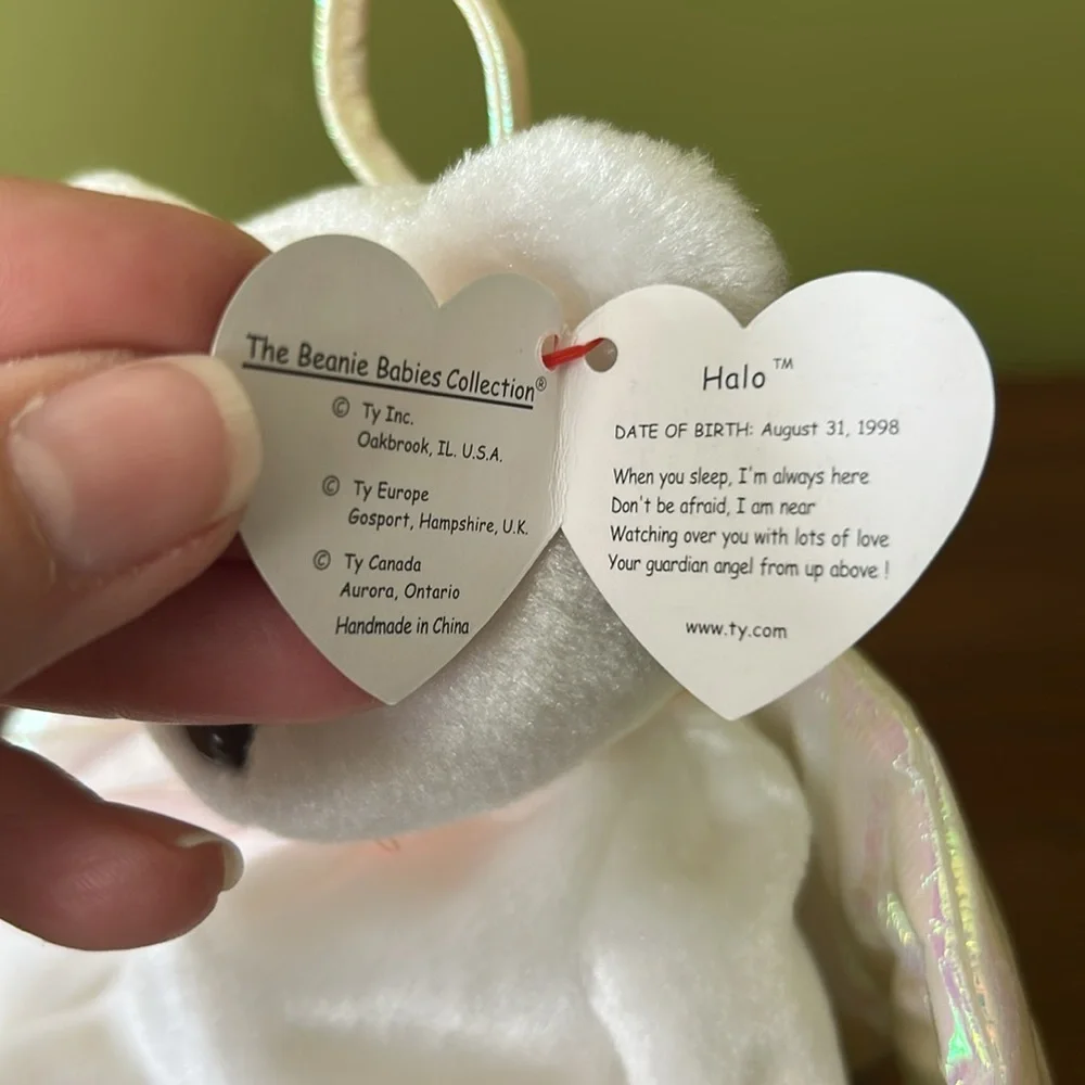 Original TY Beanie Baby - Halo - Picture 3 of 10